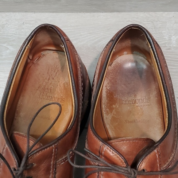 Allen Edmonds Mens Stockbridge 54190 Oxford Loafer Slip on shoes sz 12 D main image 9